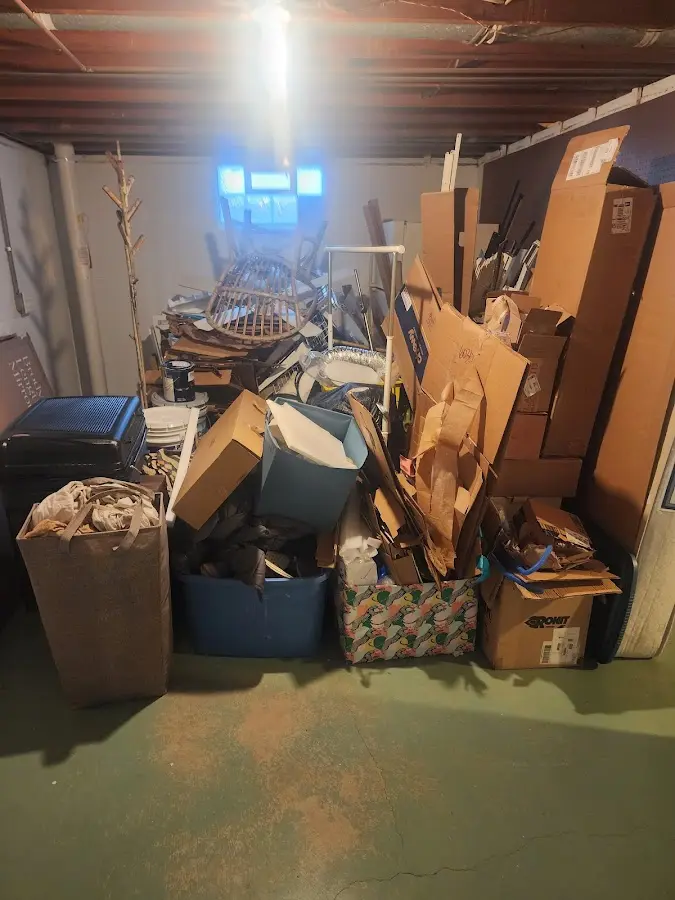 Roll-off dumpster container at job site for 8 Yard Dumpster Rental in Casas Adobes